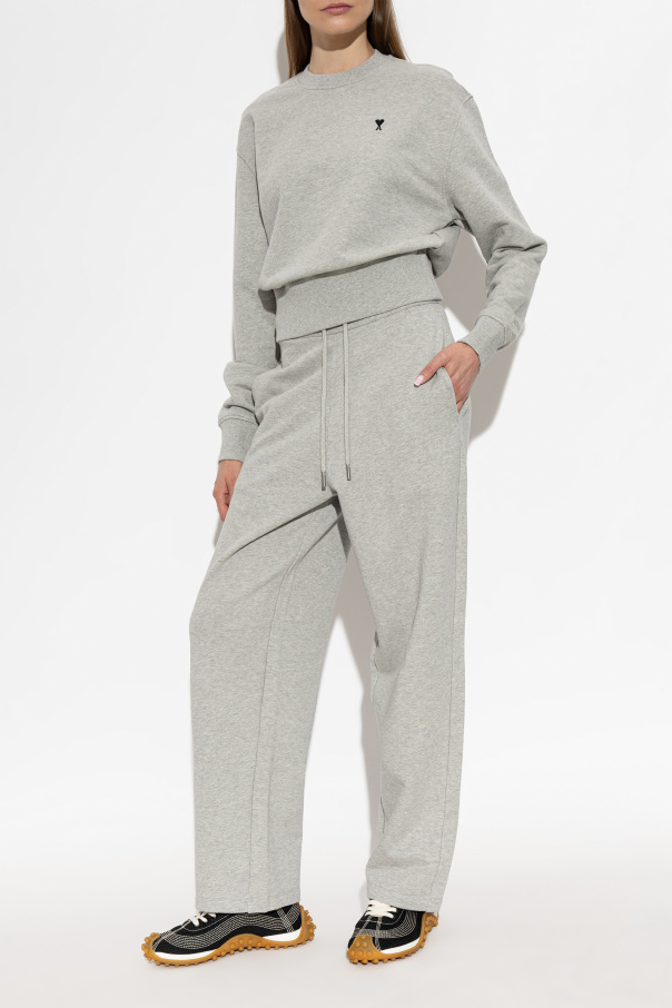 Ami Alexandre Mattiussi Sweatshirt with embroidered logo