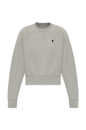 Sweatshirt with embroidered logo