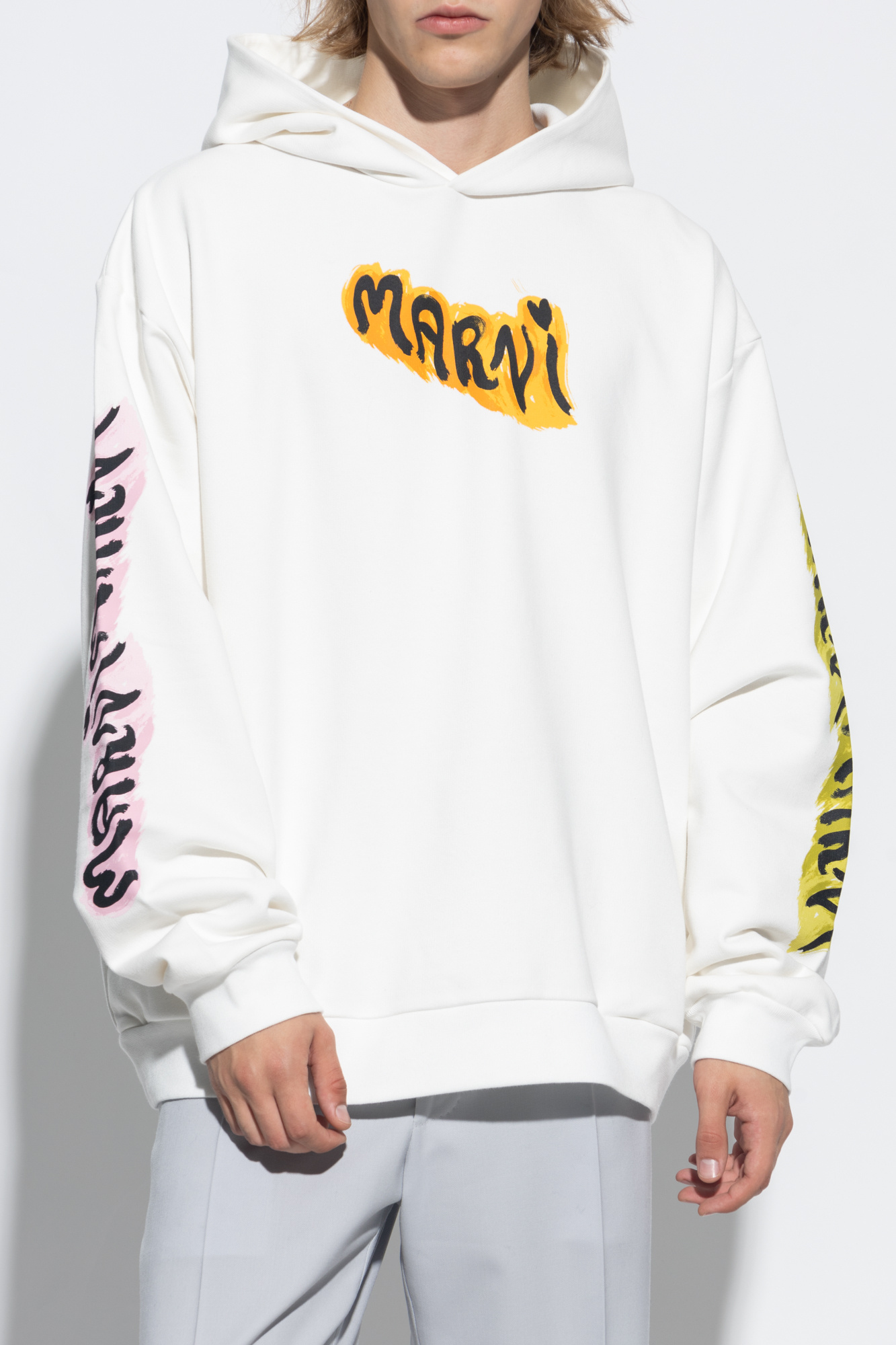 Marni Logo-printed hoodie