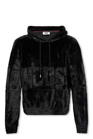 Velour hoodie od GCDS