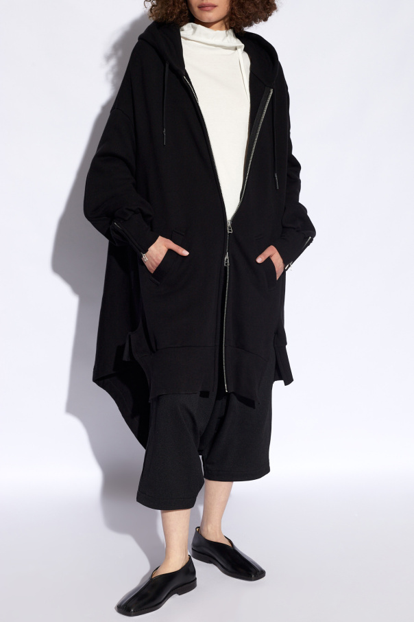 Yohji Yamamoto Asymmetrical oversize hoodie