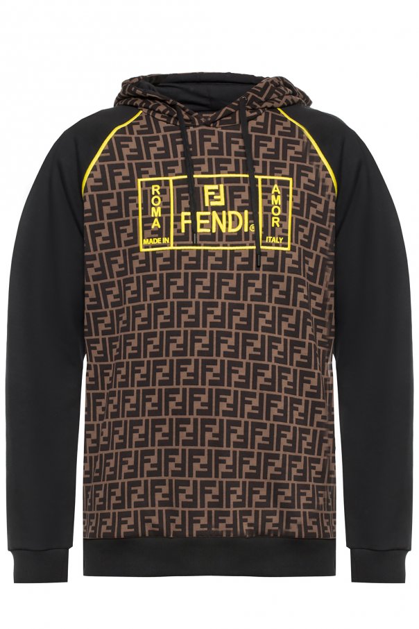 fendi yellow sweatshirt