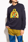 Moncler NAVY BLUE Sweatshirt with logo