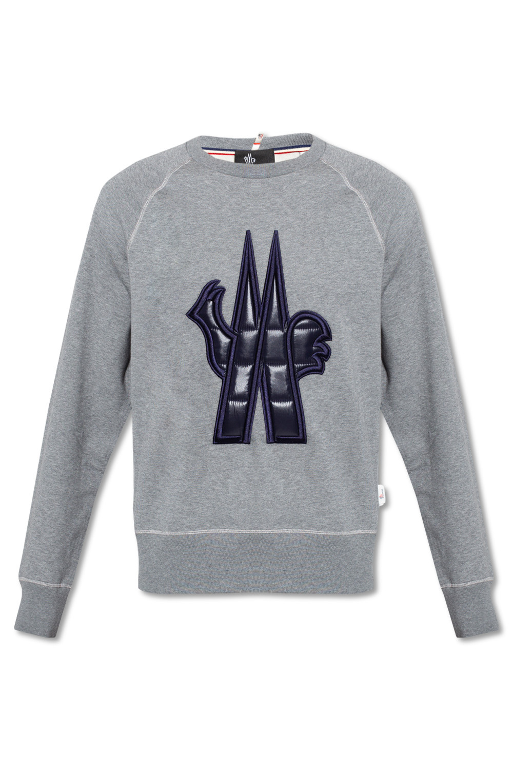 Moncler Grenoble sweatshirt All-Over Lacoste Crocodile Logótipo preto branco