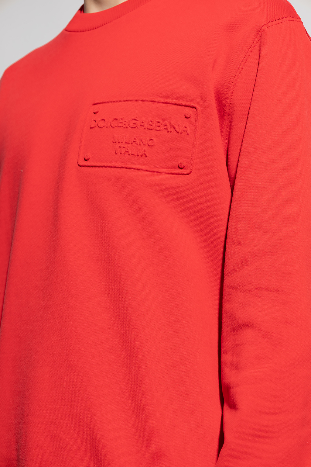 Dolce & Gabbana MĘŻCZYŹNI UBRANIA SPODNIE Sweatshirt with logo