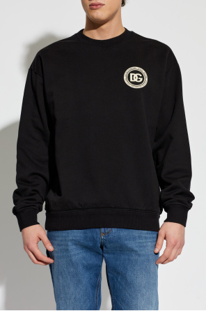 Dolce & Gabbana Sudadera con parche de logo