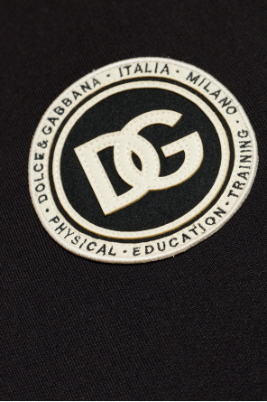 Dolce & Gabbana Sudadera con parche de logo
