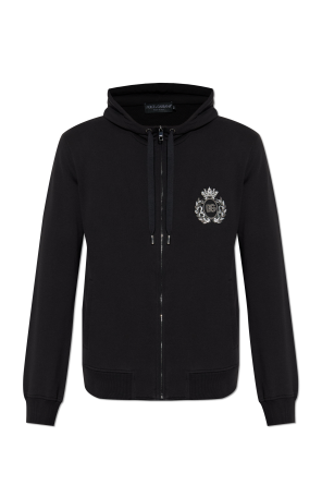 Sweatshirt with a shimmering applique