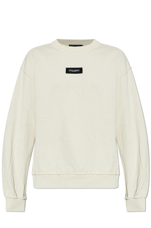 Sweatshirt with a 'vintage' effect