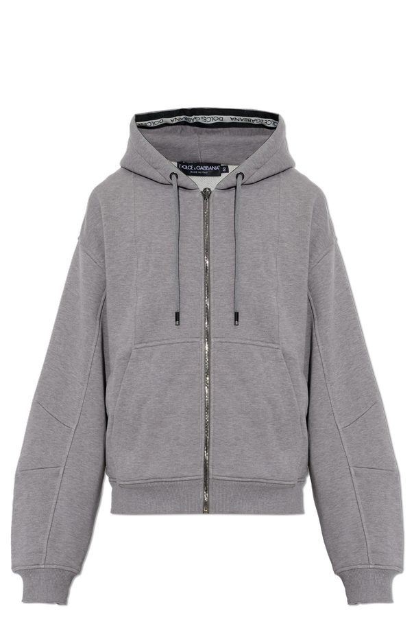 Cotton Hooded Sweatshirt od Dolce & Gabbana