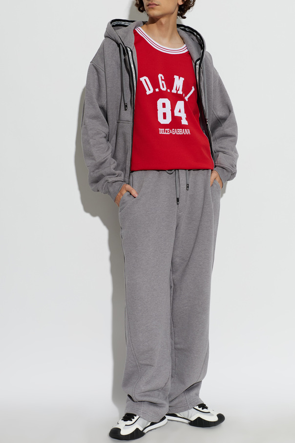 Dolce & Gabbana Cotton Hooded Sweatshirt