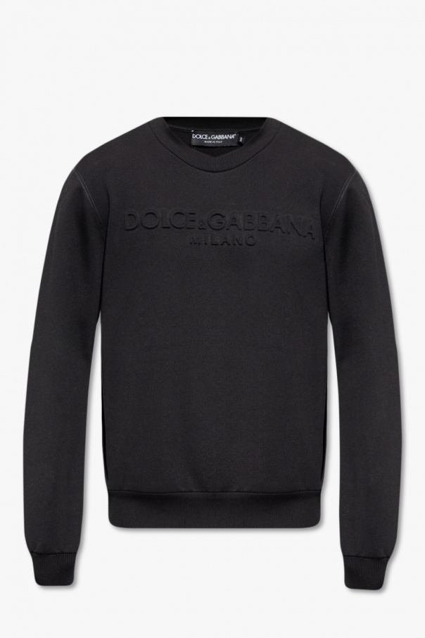 Dolce & Gabbana Solapas Clásicas Sweatshirt with logo