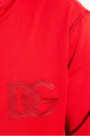 clutch shoulder bag dolce gabbana bag Logo-embroidered hoodie
