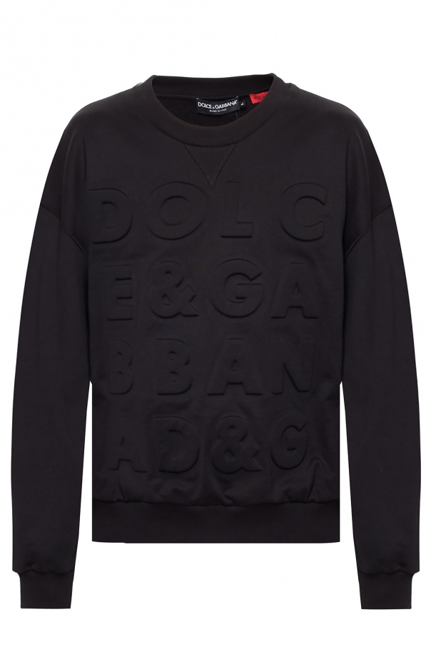 DOLCE & GABBANA KIDS ONESIE Sweatshirt with logo