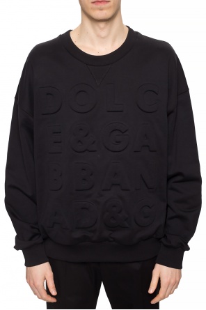 DOLCE & GABBANA KIDS ONESIE Sweatshirt with logo