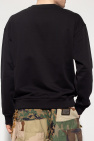 Dolce & Gabbana classic belt Black The ‘Reborn to Live’ collection patched sweatshirt