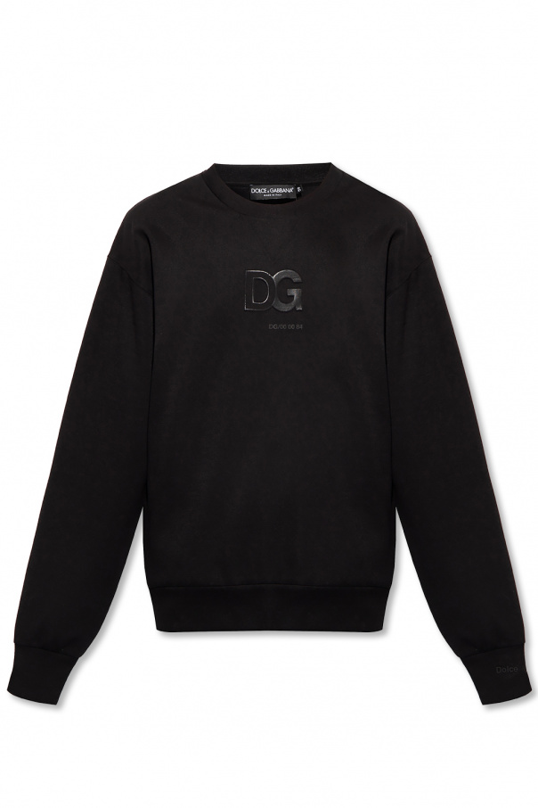 Dolce & Gabbana Devotion 70mm denim slingback pumps Sweatshirt with logo