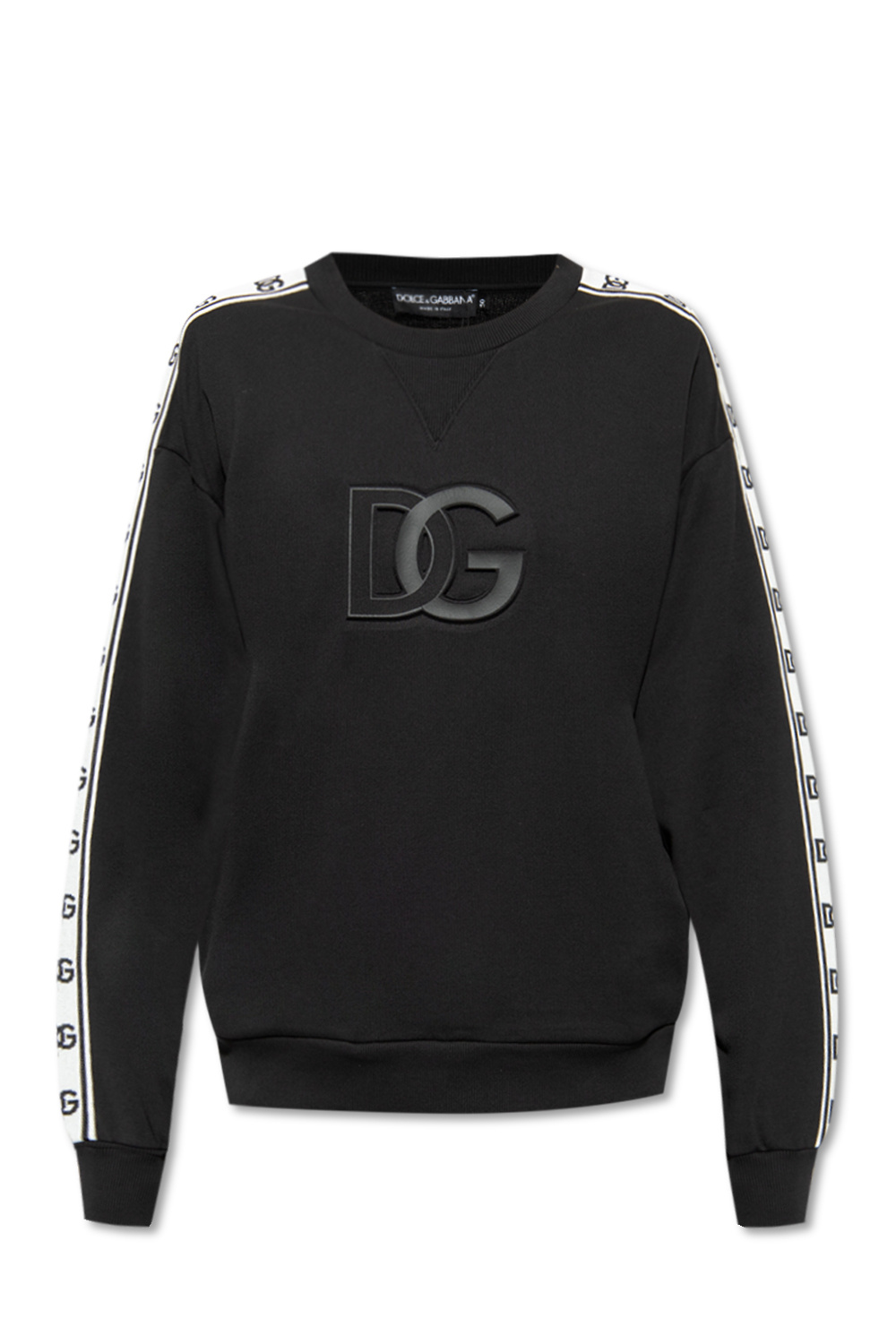 Jersey Turtle-Neck Bodysuit With Dg Logo by Dolce & Gabbana at