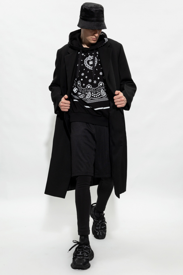 Dolce boots & Gabbana Printed hoodie