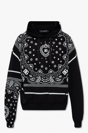 dolce nouvelle & Gabbana textured leopard sweatshirt