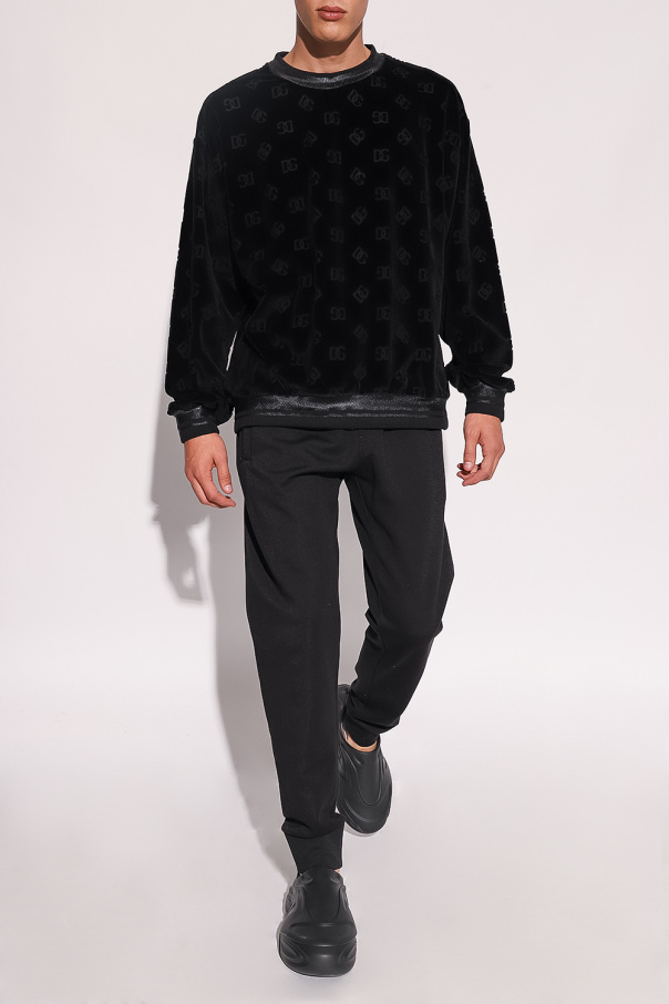 Dolce & Gabbana Velvet sweatshirt