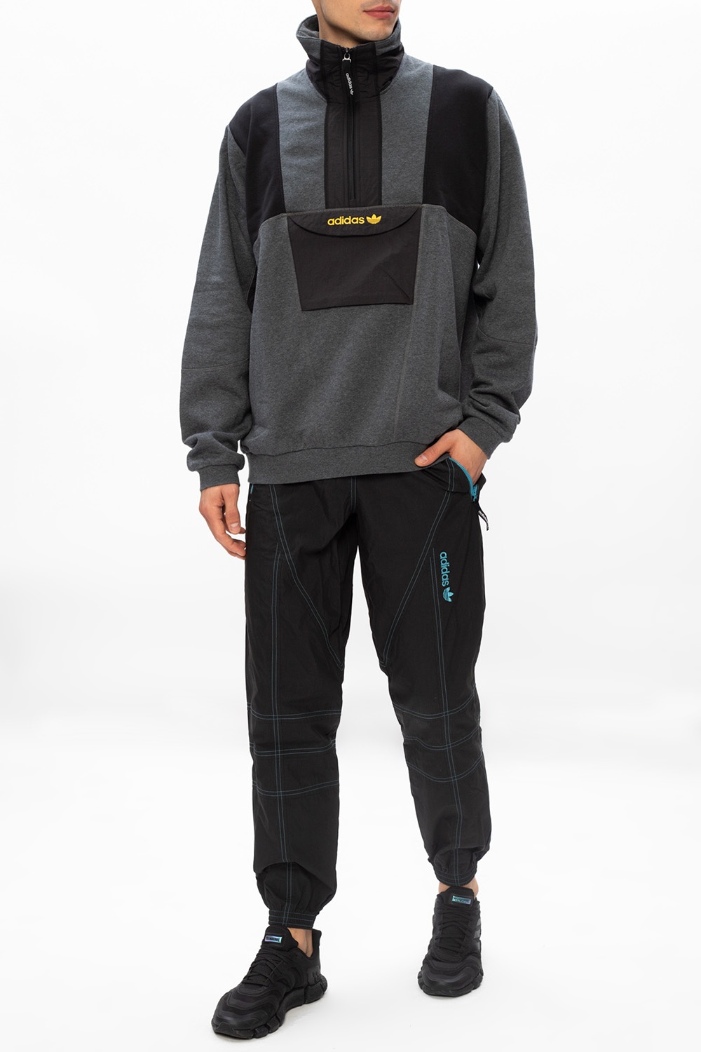 adidas originals equipment logo sweatshirt