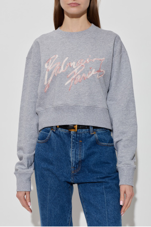 Balmain Short loose-fit sweatshirt