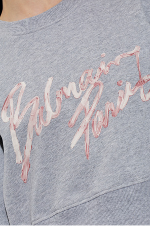 Balmain Short loose-fit sweatshirt