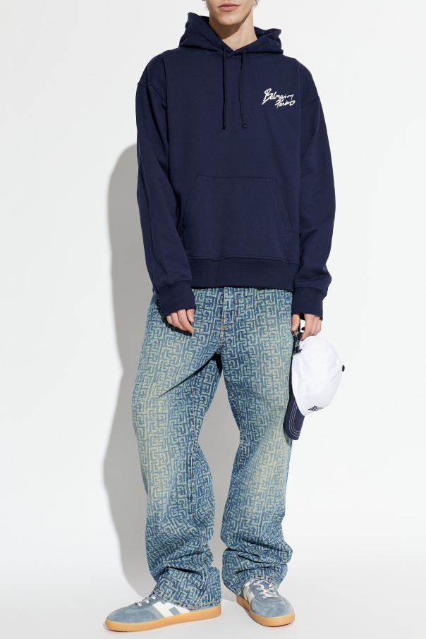 Balmain Sweatshirt com logótipo