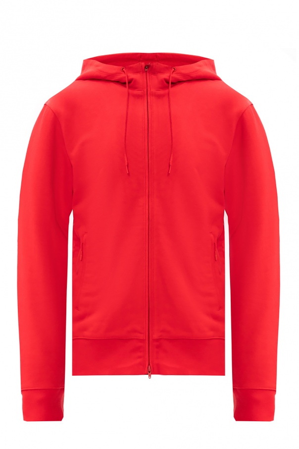 y3 red hoodie