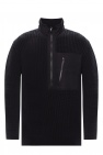 Y-3 Yohji Yamamoto BLACK Band collar sweatshirt