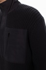 Y-3 Yohji Yamamoto BLACK Band collar sweatshirt