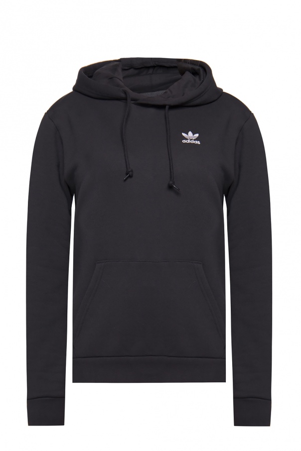 adidas black hooded sweatshirt