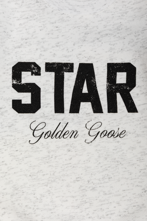 Golden Goose Kids Sweatshirt com logótipo estampado
