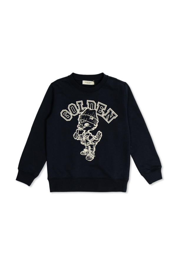 Sweatshirt with logo, zdjęcie 1 Sweatshirt with logo od Golden Goose Kids
