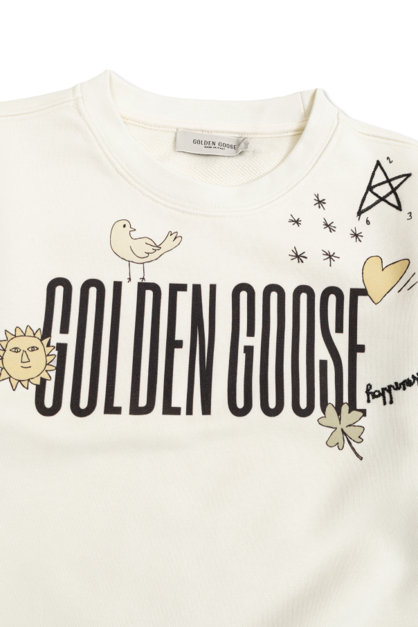 Golden Goose Kids Sweatshirt with logo