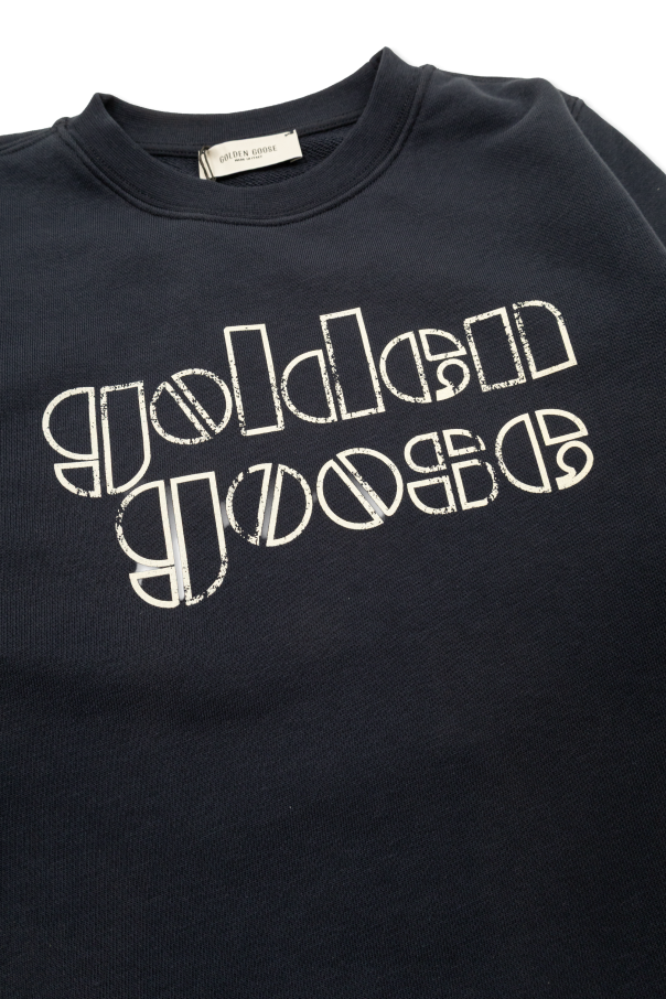 Golden Goose Kids Sudadera con estampado