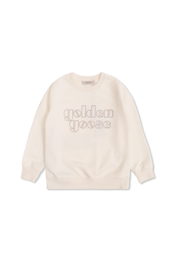 Sweatshirt with logo od Golden Goose Kids