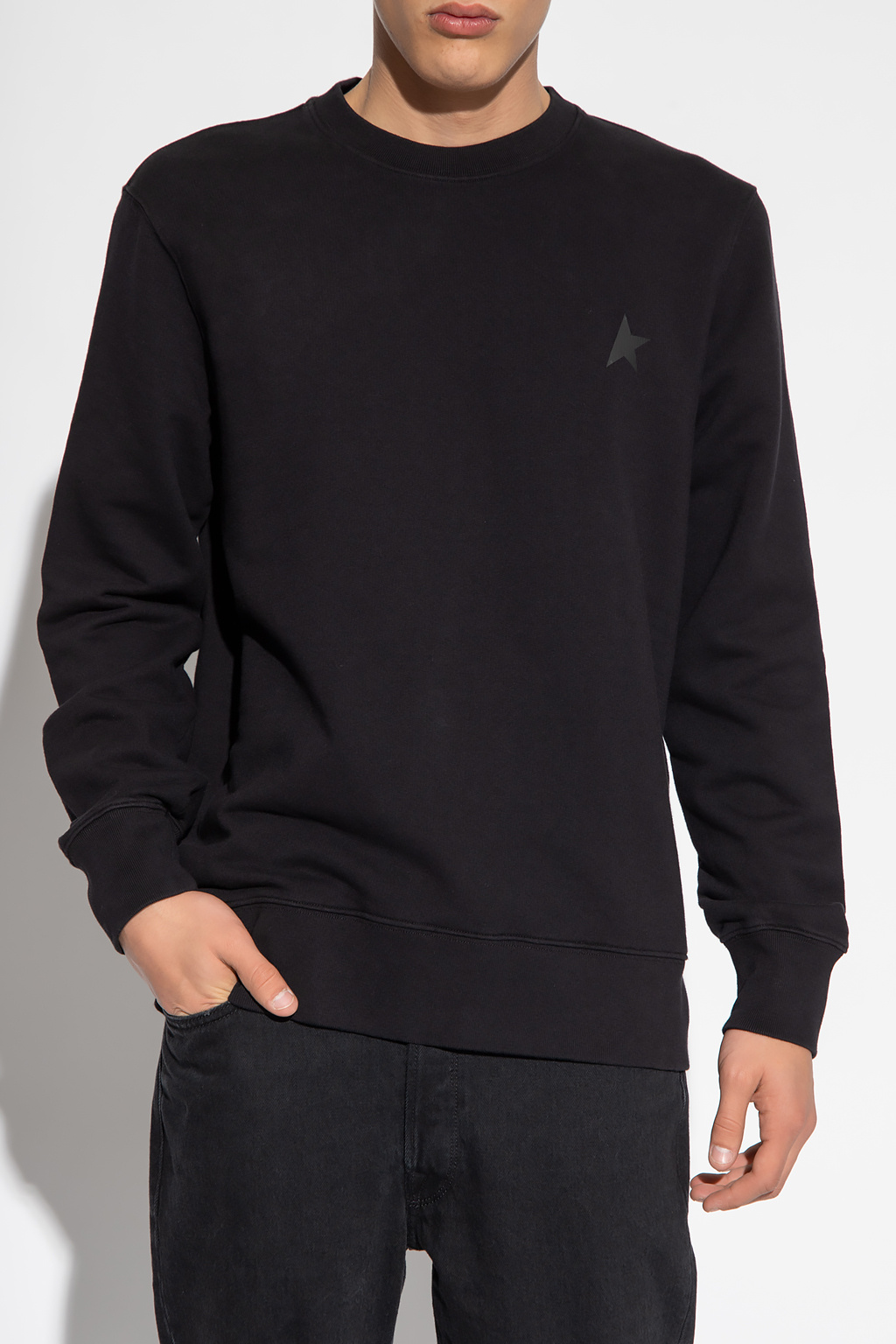 Golden Goose Polo sweatshirt with logo