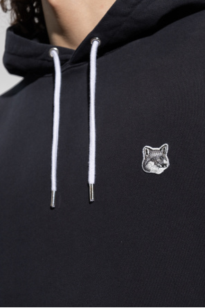 Maison Kitsuné hoodie Sleeve with logo patch