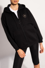 ADIDAS by Stella McCartney BLACK Logo-printed hoodie