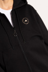 ADIDAS by Stella McCartney BLACK Logo-printed hoodie