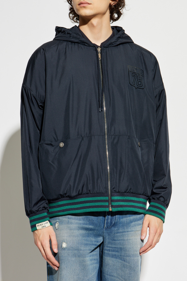 Golden Goose Sudadera reversible de materiales combinados