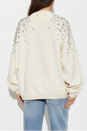 Golden Goose Sweatshirt with shimmering appliqués