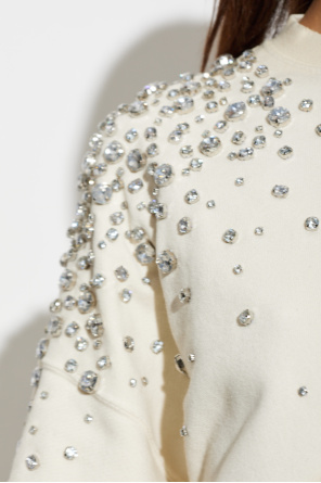 Golden Goose Sweatshirt with shimmering appliqués