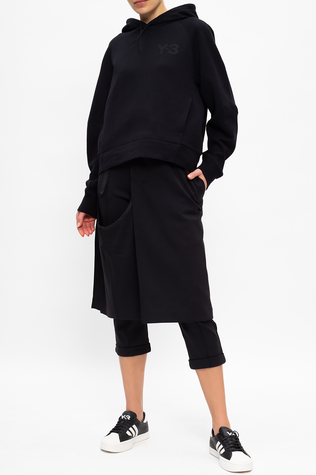 Y-3 Yohji Yamamoto Logo hoodie