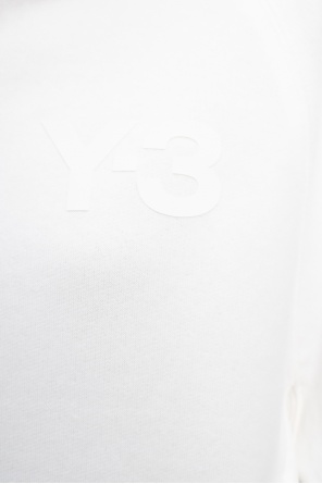 Y-3 Yohji Yamamoto Logo sleeve hoodie