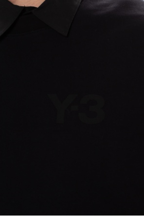 Y-3 Yohji Yamamoto Denim Long Acid Wash Shirt
