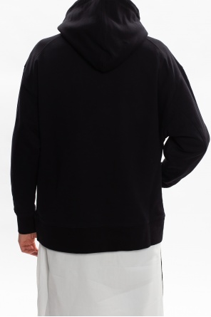 Y-3 Yohji Yamamoto Logo sequin hoodie