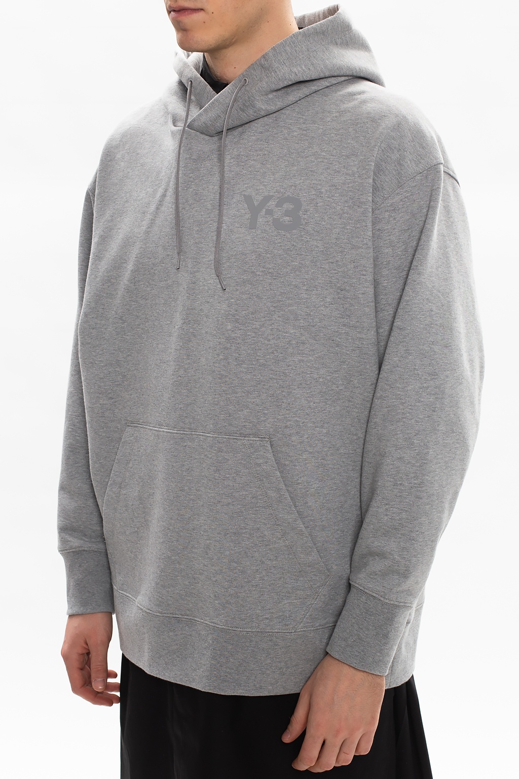 Y-3 Yohji Yamamoto Logo-printed hoodie